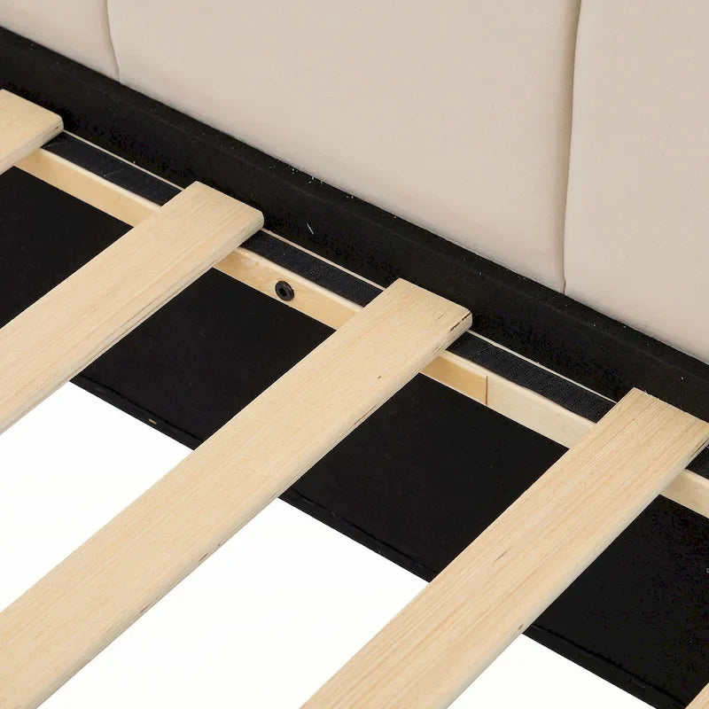 Twin size Upholstered Daybed with 2 Drawers