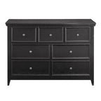 Cómoda Horizontal Moderna de 7 Gavetas para Sala de Estar