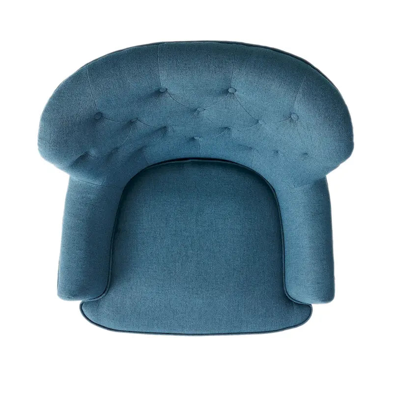 Tufted Fabric Club Chair by