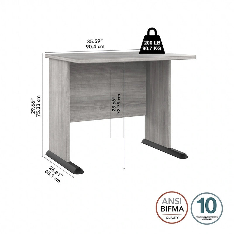 36W Small Computer Desk by