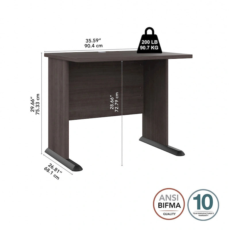 36W Small Computer Desk by