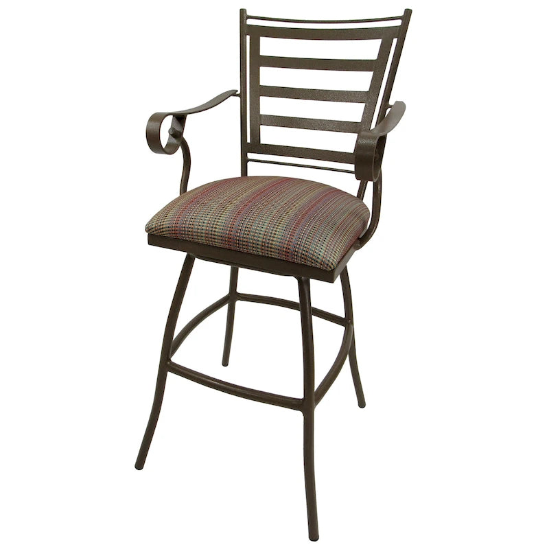 Extra Tall Spectator 35 Bar Stool - Beige Frame - 35 inch Seat