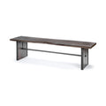 Ledger I Brown Solid Wood w/ Live-Edge Dining Bench - 70W x 17D x 18H