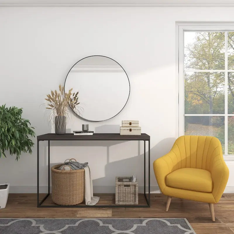 Polyester Living Room Accent Chair - Black, Blue, or Yellow